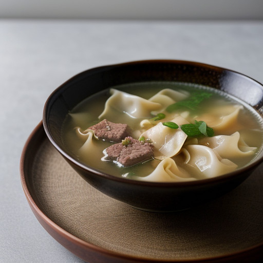 Mr. Food's Easy Wonton Soup recipe image