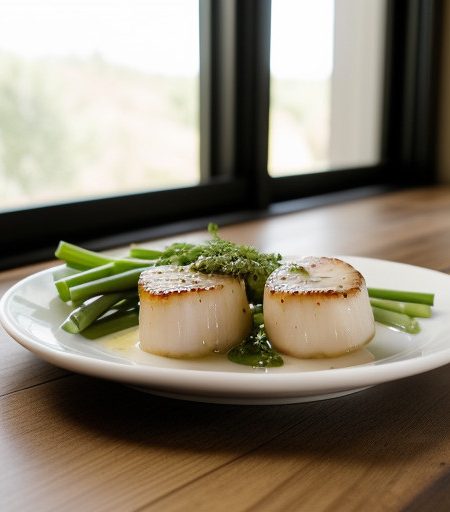 Mr. Food's Fast Scallops recipe image