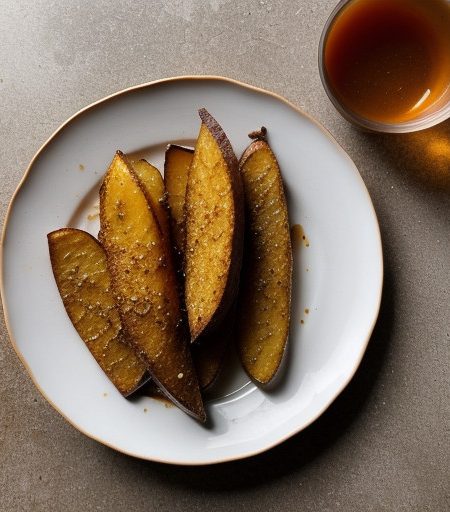 Mr. Food's Glazed Potato Wedges recipe image