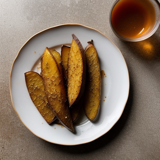 Mr. Food's Glazed Potato Wedges recipe image