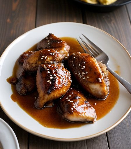 Mr. Food's Honey Chicken recipe image