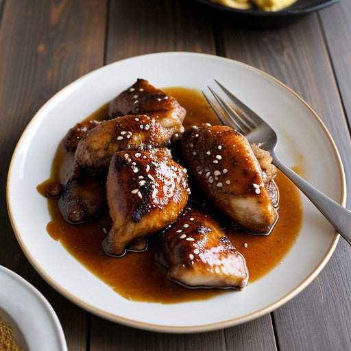 Mr. Food's Honey Chicken recipe image