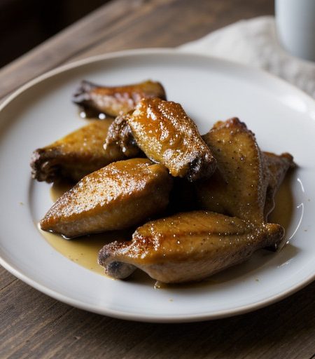 Mr. Food's Honey Dijon Wings recipe image