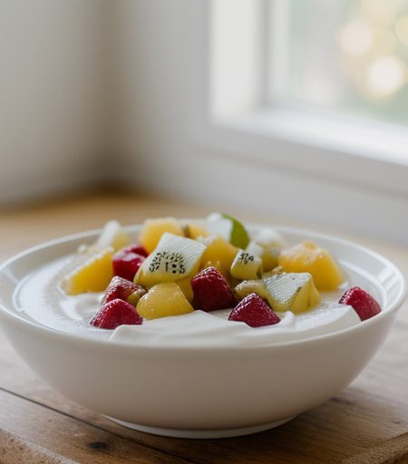 Mr. Food's Honey-Lime Fruit Dressing recipe image