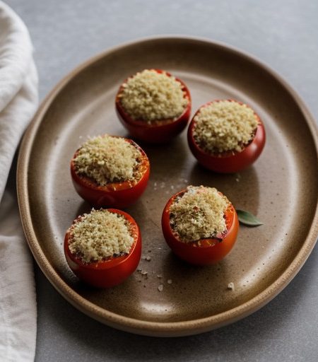 Mr. Food's Italian-Flavored Stuffed Tomatoes recipe image