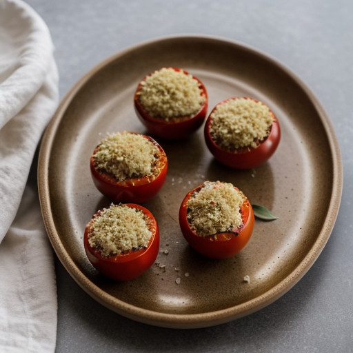 Mr. Food's Italian-Flavored Stuffed Tomatoes recipe image