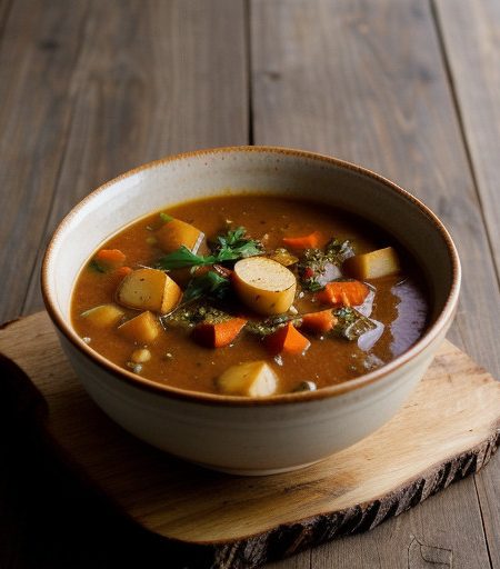 Mr. Food's Manhattan Clam Chowder recipe image