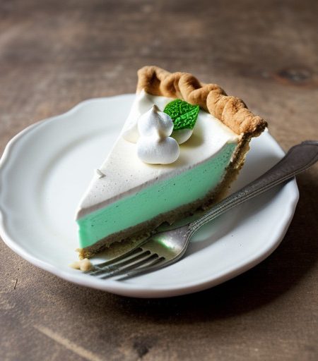 Mr. Food's Mint Cream Pie recipe image