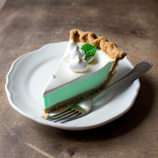 Mr. Food's Mint Cream Pie recipe image