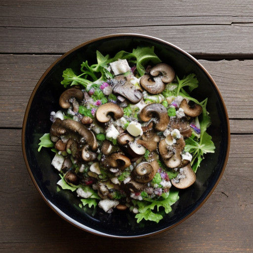 Mr. Food's Mushroom Salad recipe image