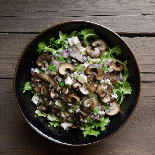 Mr. Food's Mushroom Salad recipe image