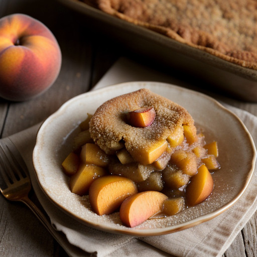 Mr. Foods Peach Cobbler recipe image