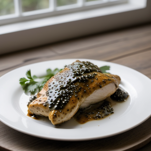 Mr. Food's Peppered Chicken recipe image
