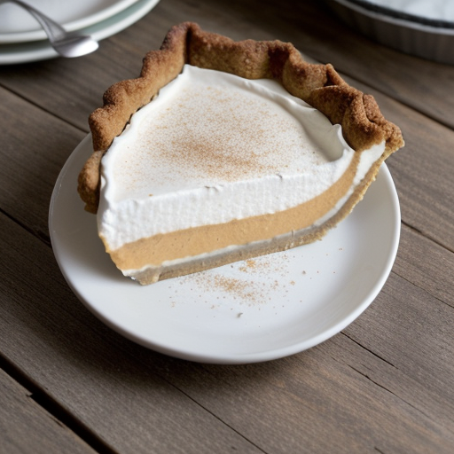 Mr. Food's Pumpkin Crunch Cream Pie recipe image