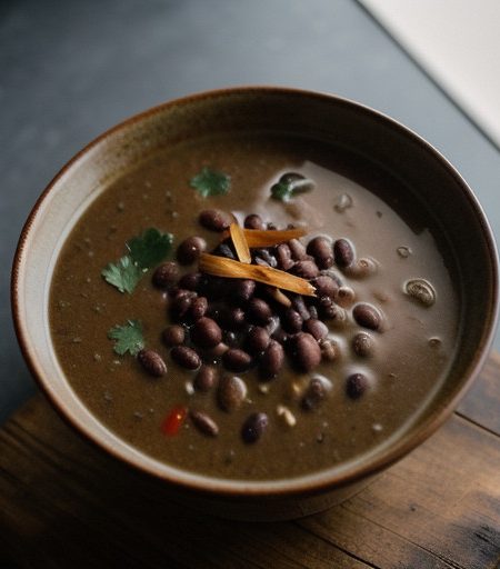 Mr. Food's Quick Black Bean Soup 12/5/95 recipe image