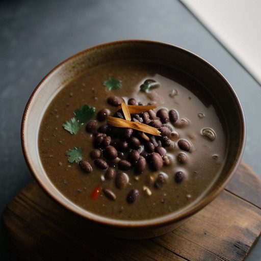 Mr. Food's Quick Black Bean Soup 12/5/95 recipe image