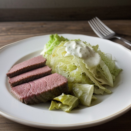 Mr. Food's Skillet Corned Beef & Cabbage recipe image