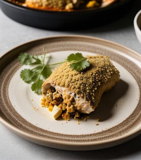 Mr. Food's Southwestern Stuffed Chicken recipe image