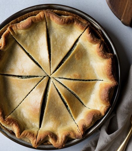 Mr. Food's Spinach Pie recipe image