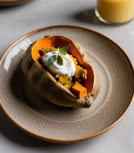 Mr. Food's Stuffed Baked Sweet Potatoes- 11/2 recipe image