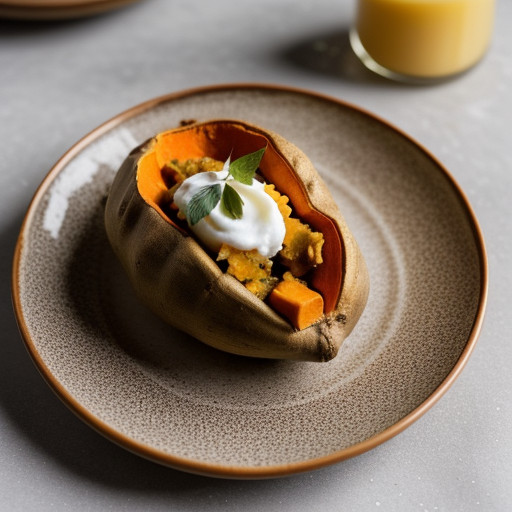 Mr. Food's Stuffed Baked Sweet Potatoes- 11/2 recipe image