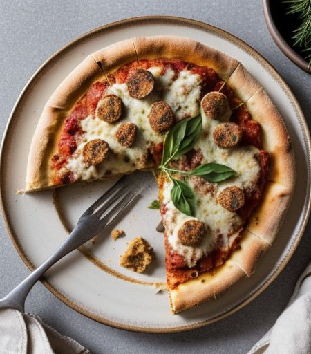 Mr. Food's Stuffed Turkey Pizza 11/24/95 recipe image