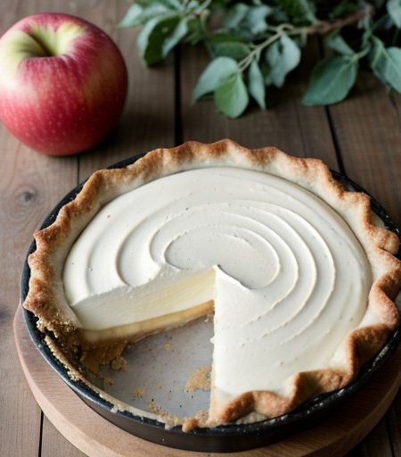 Mr. Food's Summer Apple Cream Pie recipe image
