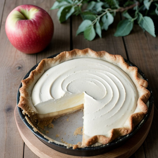Mr. Food's Summer Apple Cream Pie recipe image