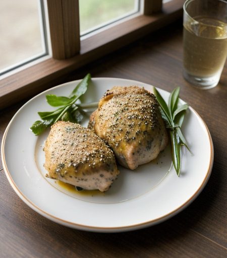 Mr. Food's Summer Baked Chicken recipe image