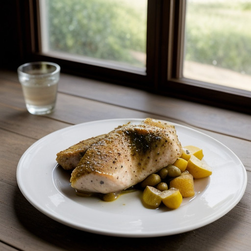 Mr. Food's Summer Baked Chicken - 8/21/95 recipe image