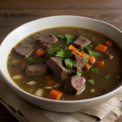 Mr. Food's Texas Steak Soup recipe image
