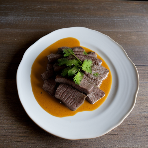 Mr. Food's Tropical Beef recipe image