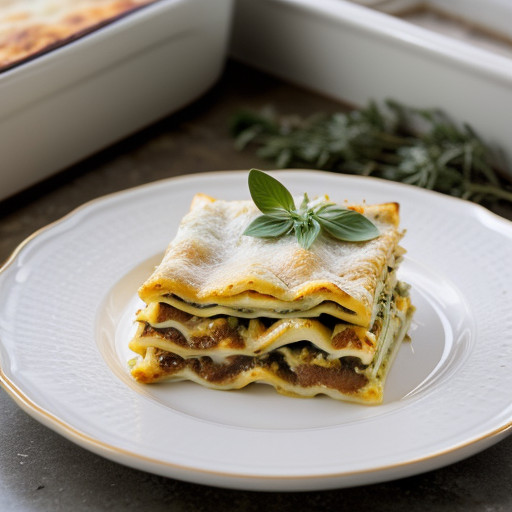 Mr. Food's Vegetable Lasagna recipe image