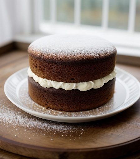 Mr. Food's Walnut Cake recipe image