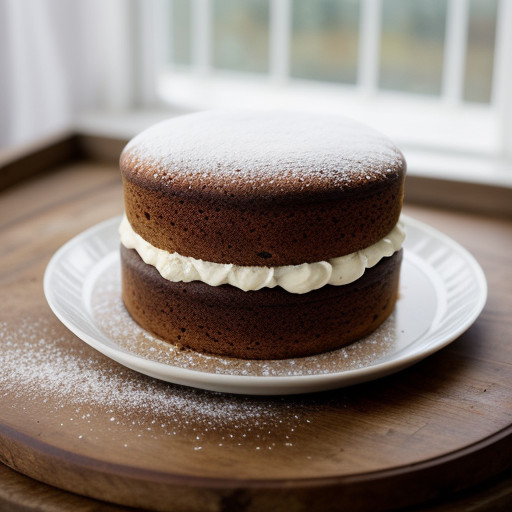 Mr. Food's Walnut Cake recipe image