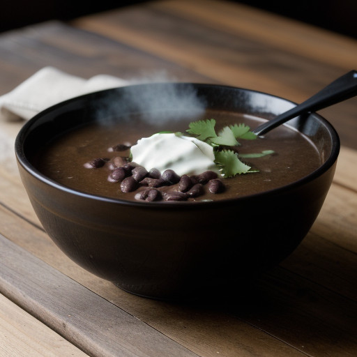 Mr. Stox Black Bean Soup recipe image