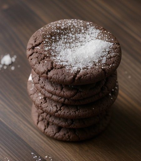 Mrs Fields Chocolate Mint Cookies recipe image