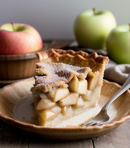 Mrs. Cowles Deep Dish Apple Pie recipe image