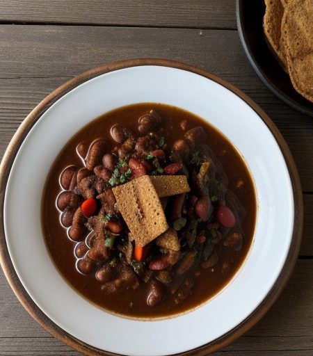 Mrs. Owen's Cook Book Chili (1880 recipe image
