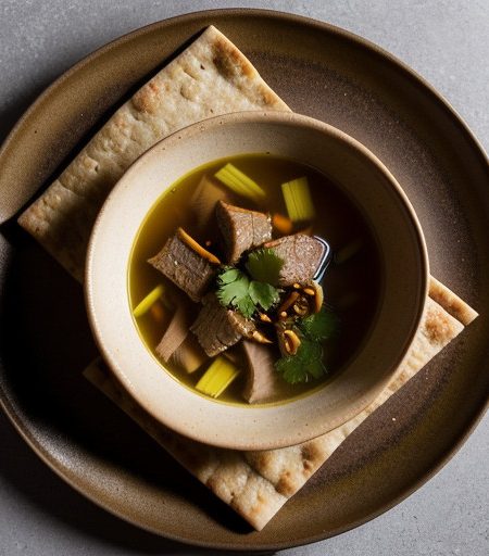 Mu Shu Pork Soup recipe image