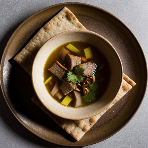 Mu Shu Pork Soup recipe image