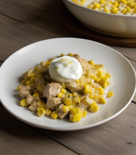 Much Lighter Chicken Casserole recipe image