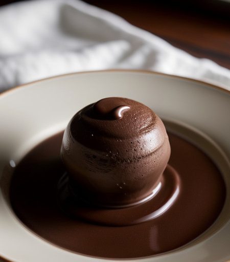 Much Too Rich Chocolate Sorbet recipe image