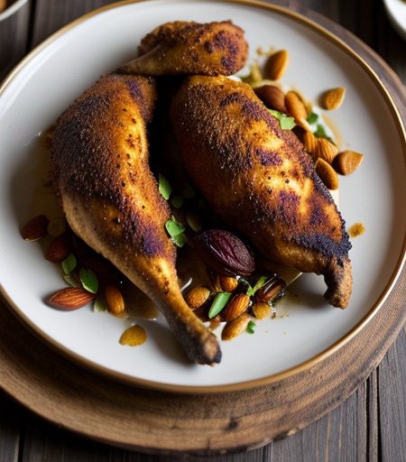 Mughlai Chicken With Almonds recipe image