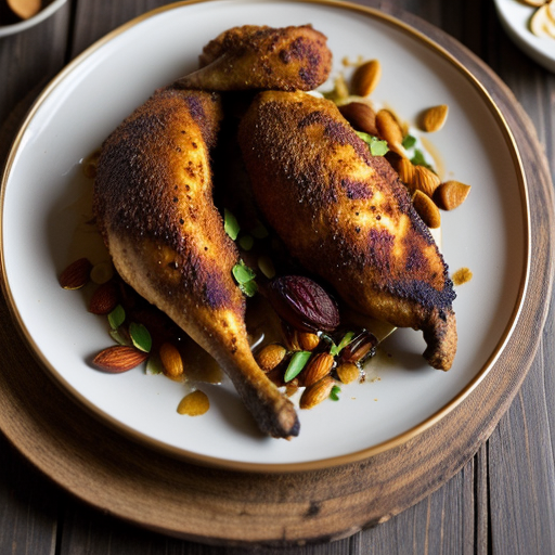 Mughlai Chicken With Almonds recipe image