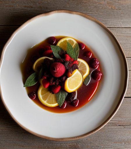 Mulled Summer Fruits in Chenin Blanc recipe image