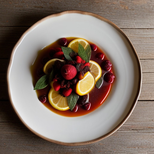 Mulled Summer Fruits in Chenin Blanc recipe image