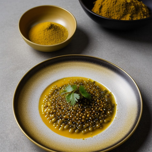 Mung Dal With Black Mustard Seeds recipe image
