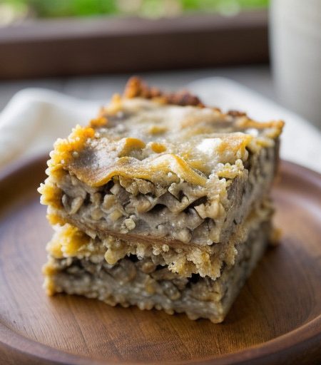 Mushroom Barley Kugel recipe image