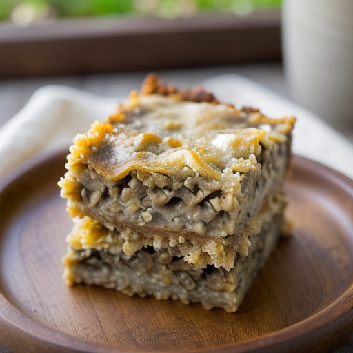 Mushroom Barley Kugel recipe image